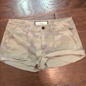 Abercrombie and Fitch camo shorts